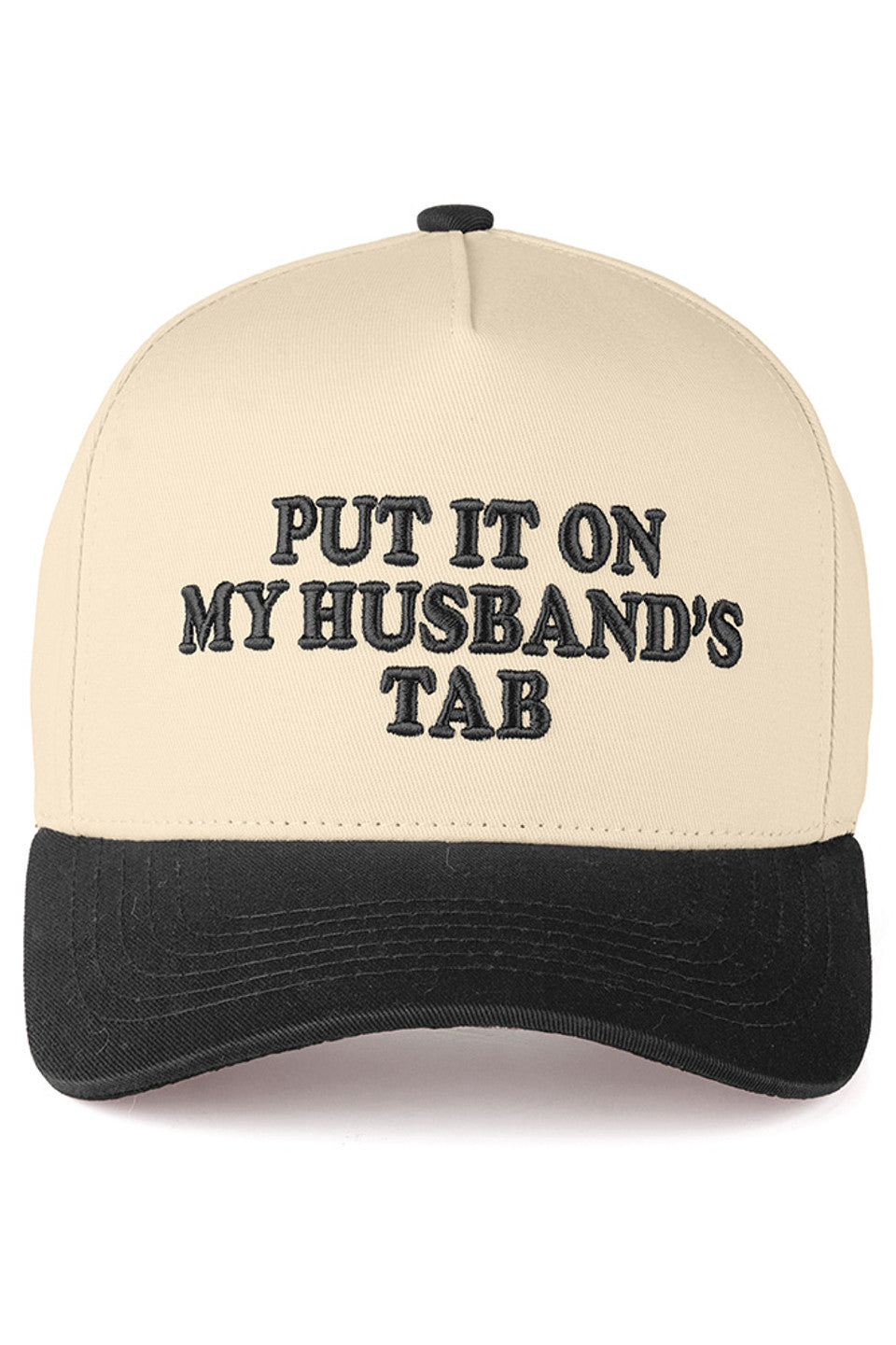 C.C Women's Put IT ON MY Husband'S Tab Letter Trucker Hat