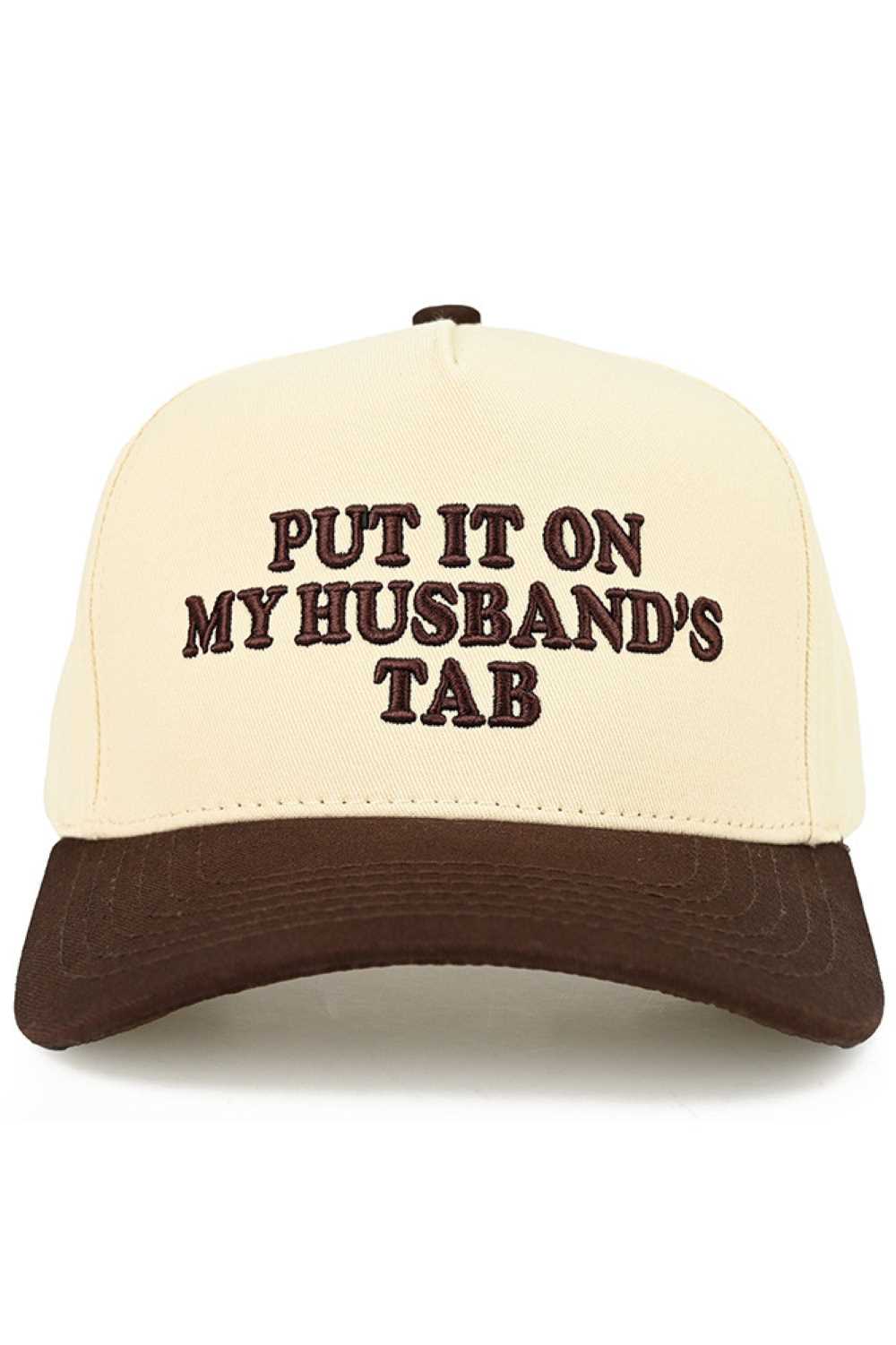C.C Women's Put IT ON MY Husband'S Tab Letter Trucker Hat
