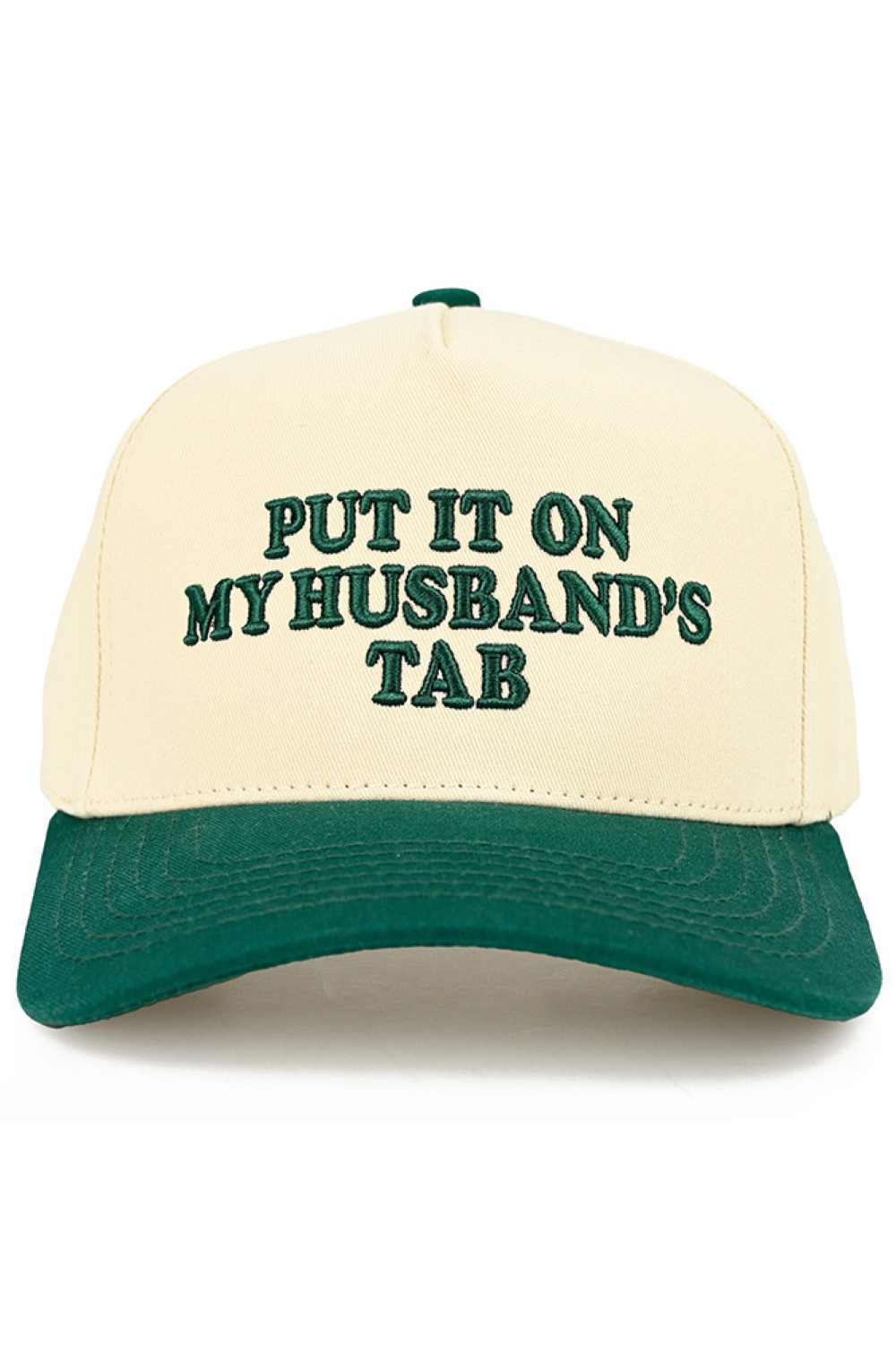 C.C Women's Put IT ON MY Husband'S Tab Letter Trucker Hat