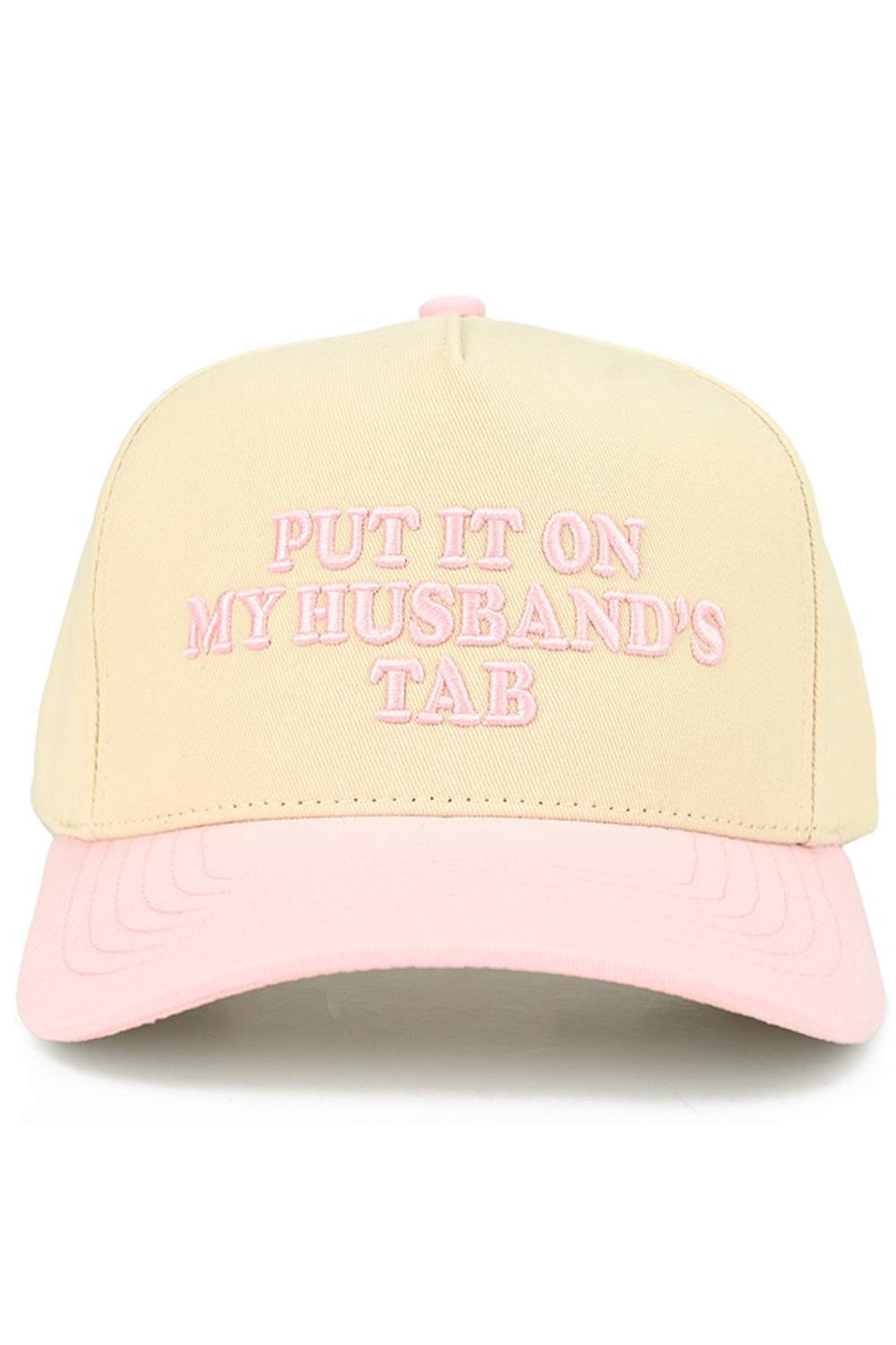 C.C Women's Put IT ON MY Husband'S Tab Letter Trucker Hat