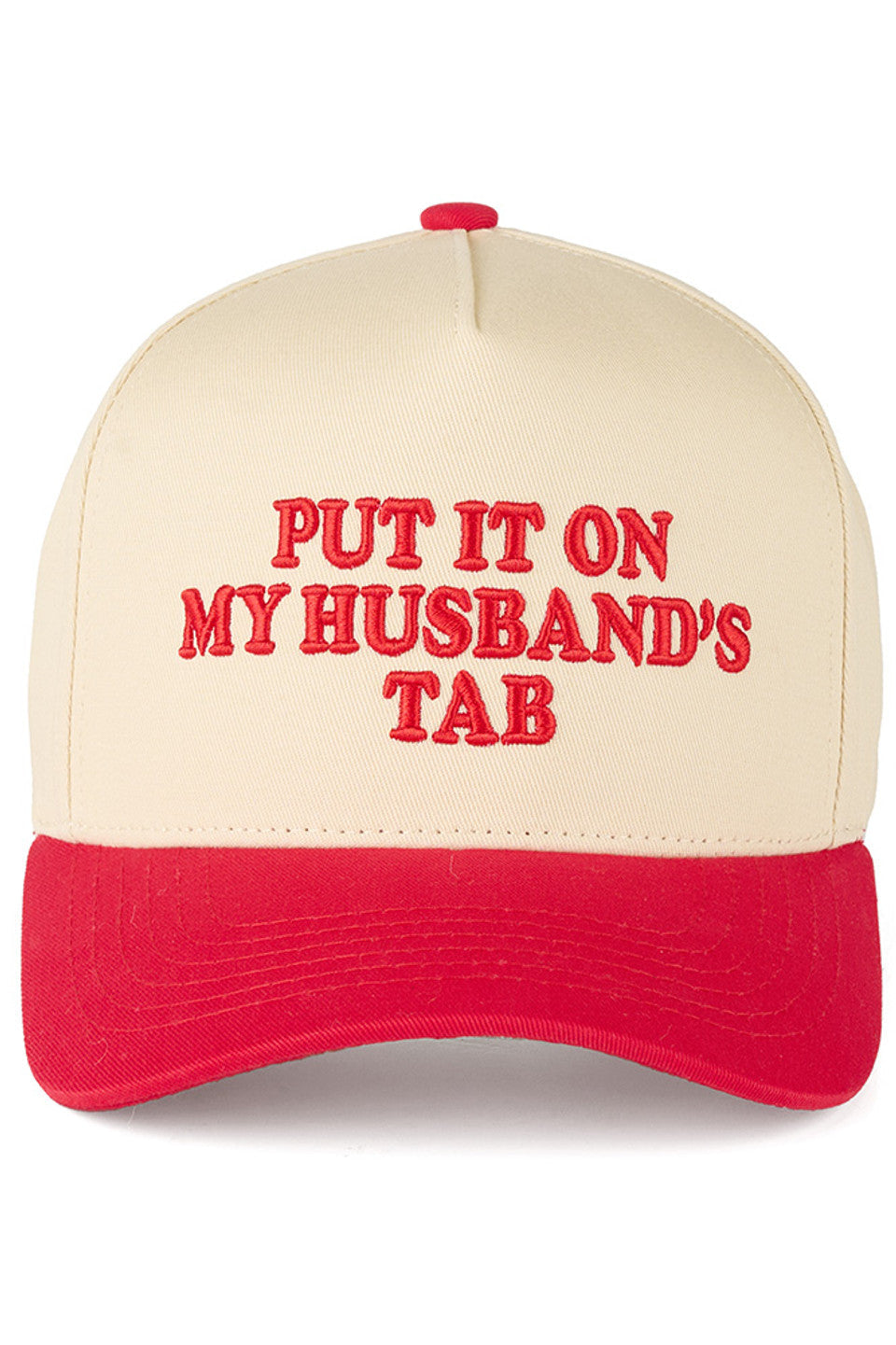 C.C Women's Put IT ON MY Husband'S Tab Letter Trucker Hat