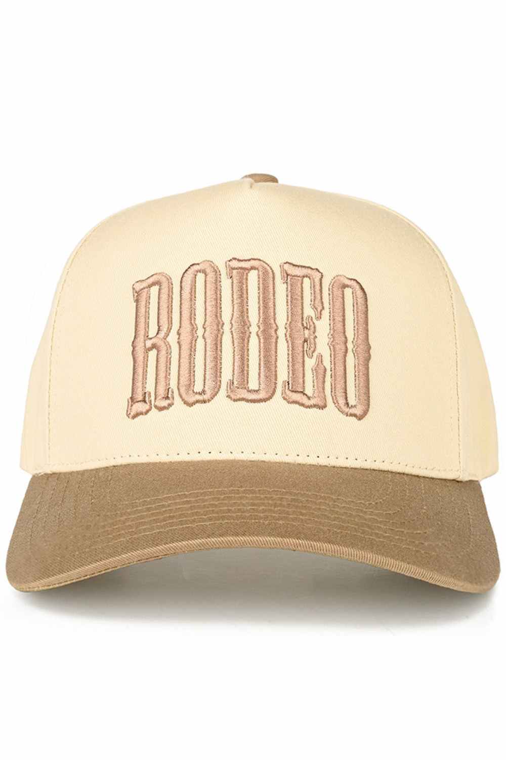 C.C RODEO Letter Embroidered Snapback Trucker Hat