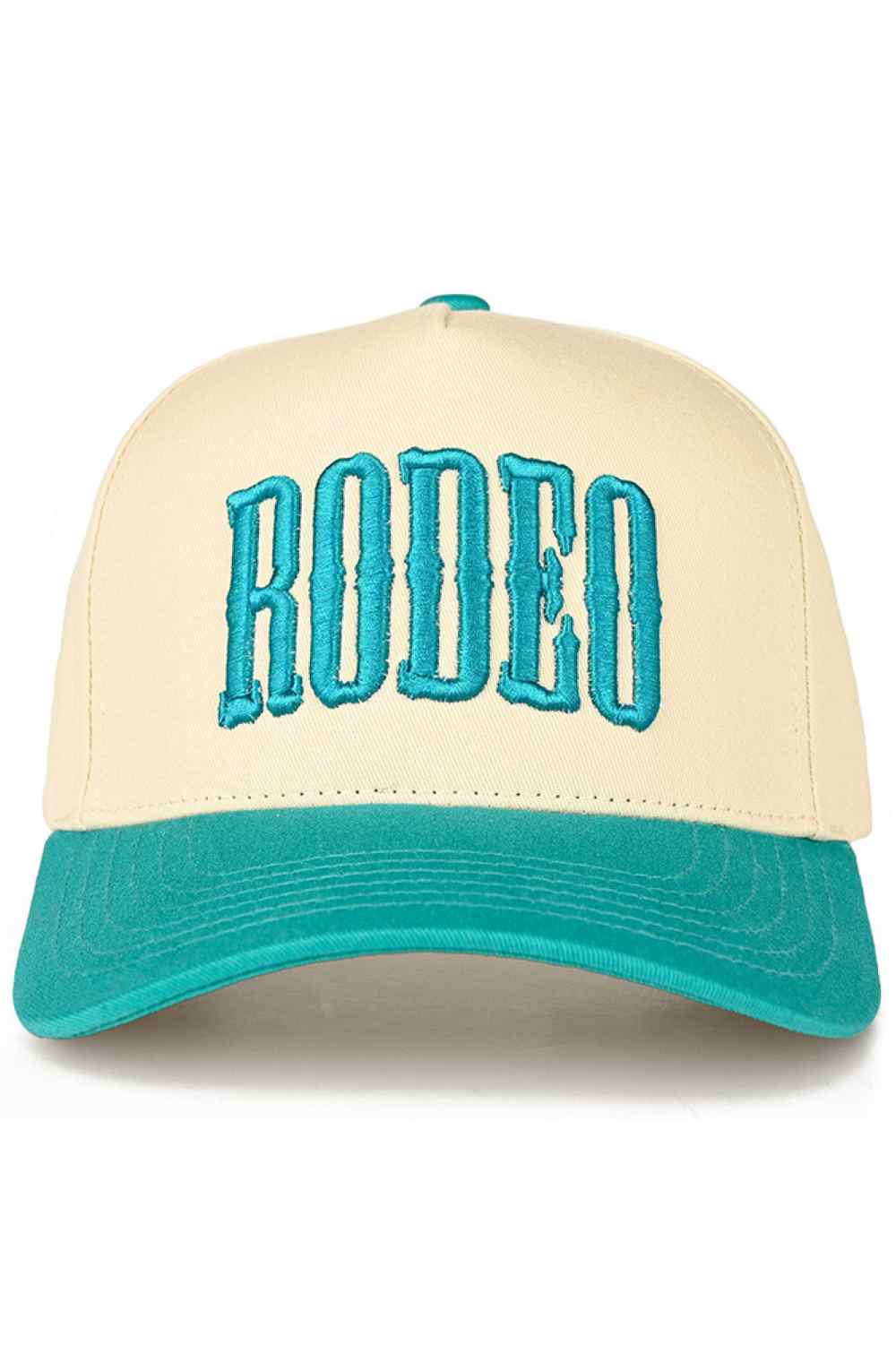 C.C RODEO Letter Embroidered Snapback Trucker Hat