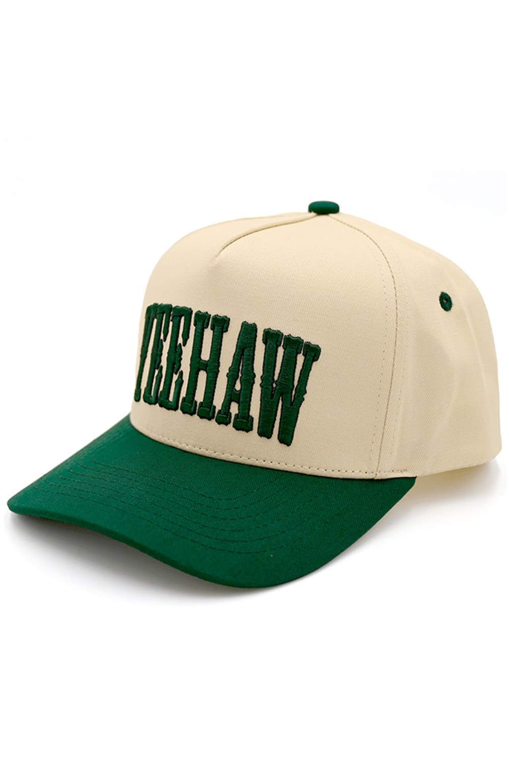 C.C YEEHAW Embroidery Two Tone Cotton Trucker Cap
