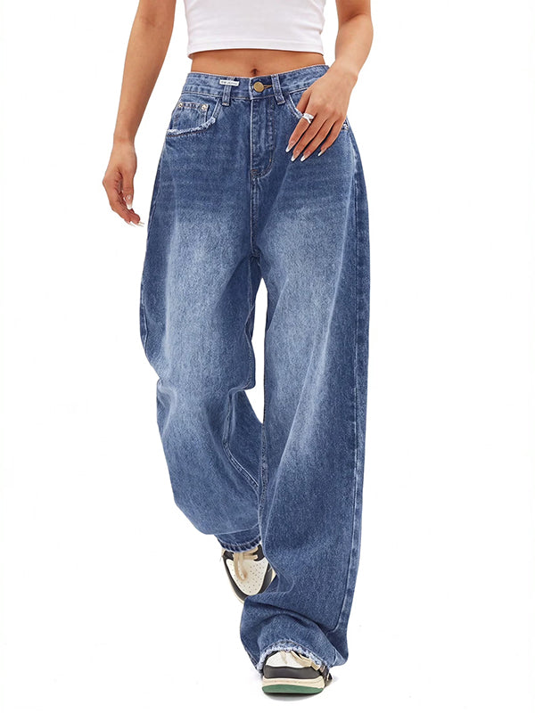 Women's Y2K Barrel Baggy Jeans