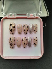 1049- Handmade press on nails fake nails removable
