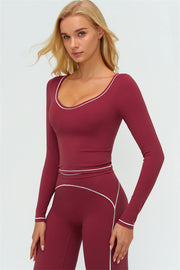 The Amara Long Sleeve T-shirt Flared Leggings 2-Piece Set