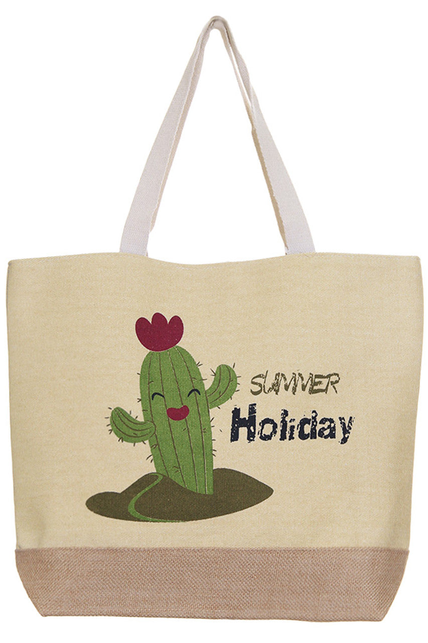 Cactus Beach Bag