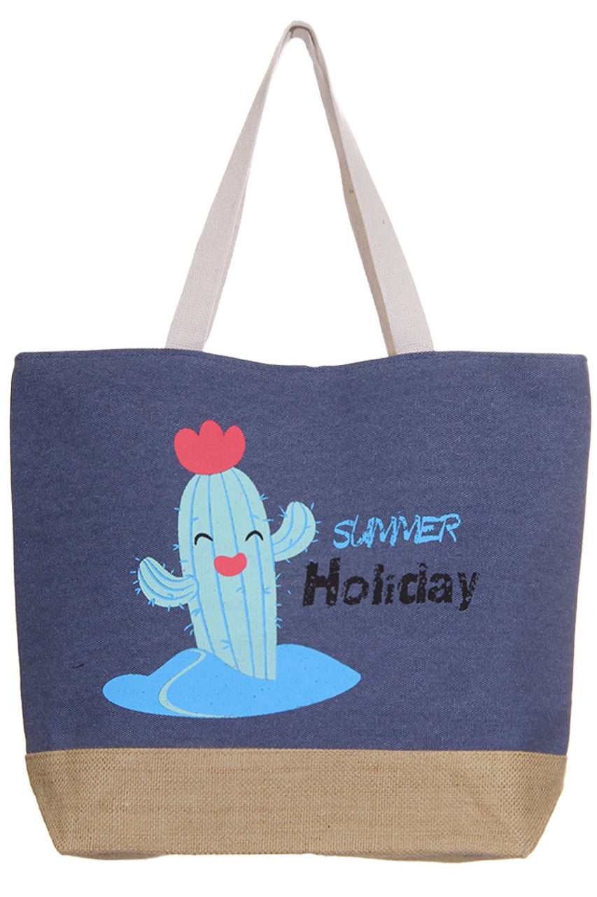 Cactus Beach Bag