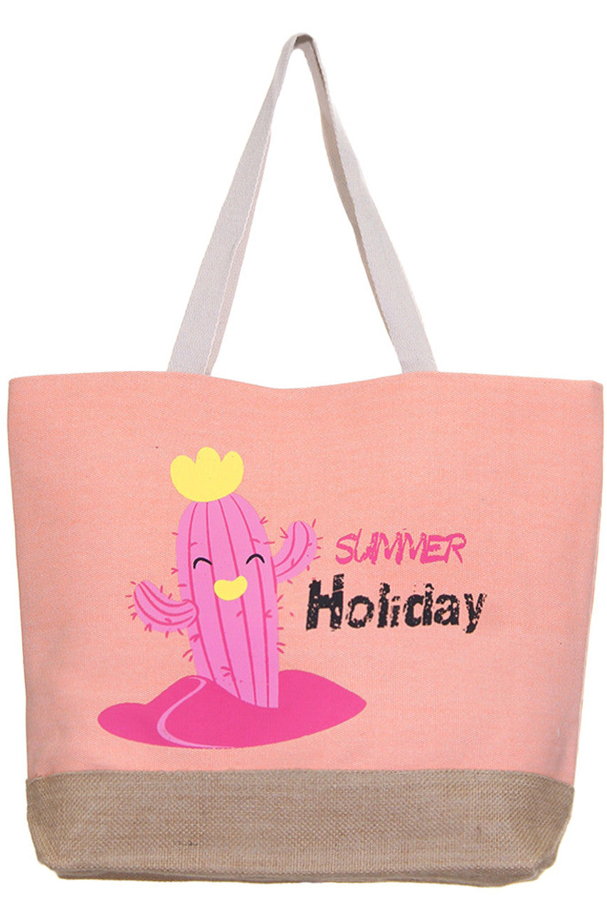 Cactus Beach Bag