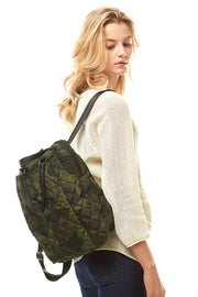 Camo Puffer Backpack