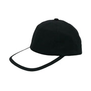 Canvas C.C Ball Cap with PVC Brim