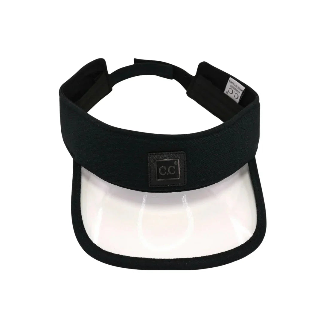 Canvas CC Visor with PVC Brim