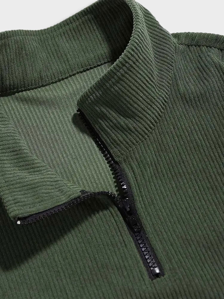 CASUAL OUTFIT SET GREEN AND TAN HIGH-QUALITY PRODUCT