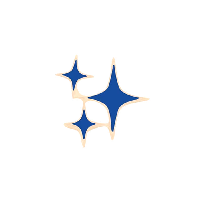 CELESTIAL ENAMEL PINS ZINC ALLOY DECORATIVE