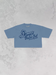 Underground Original Design: Welcome to the Cowgirl Beach Club Cropped TShirt