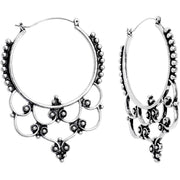 Victorian Decorative Twist Tunnel Plug Earrings