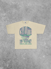 Underground Original Design: Charlotte Basketball, 90's Boxy Oversized TShirt