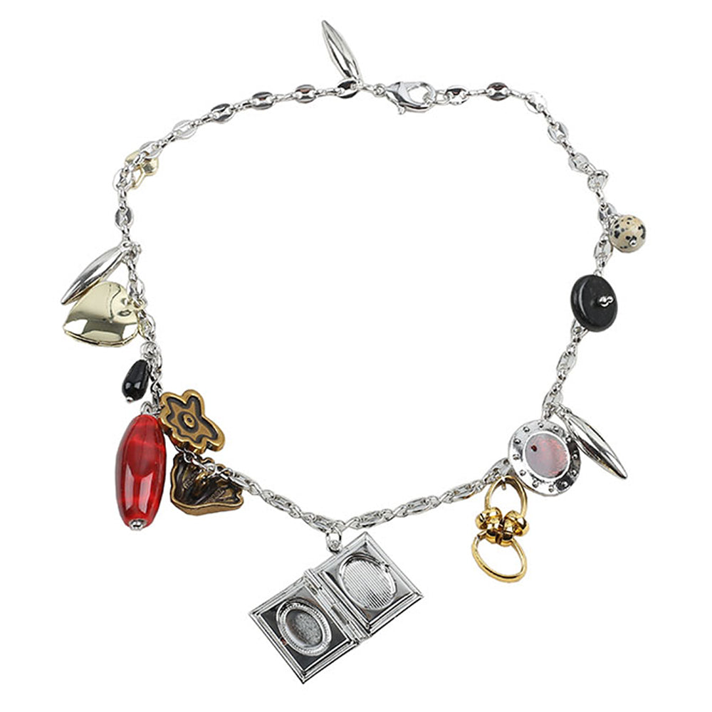 CHARM NECKLACE: ENCHANTED SILVER WHIMSICAL CHARM