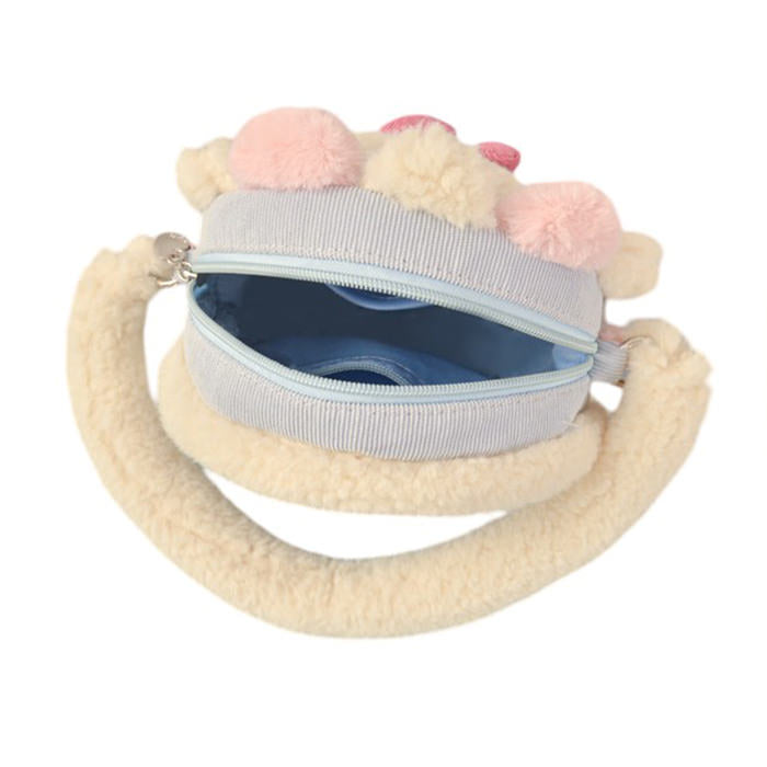 CHERRY CAKE FLUFFY HANDBAG