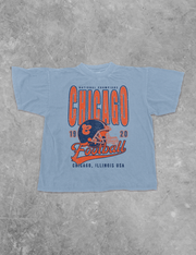 Underground Original Design: Chicago Football Champs Boxy Cotton TShirt