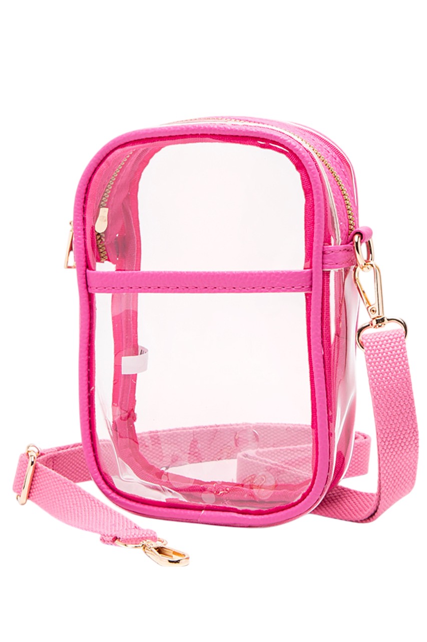 Clear Crossbody Stadium Bag