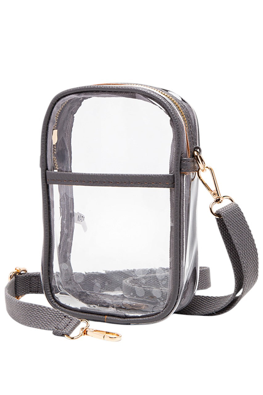 Clear Crossbody Stadium Bag