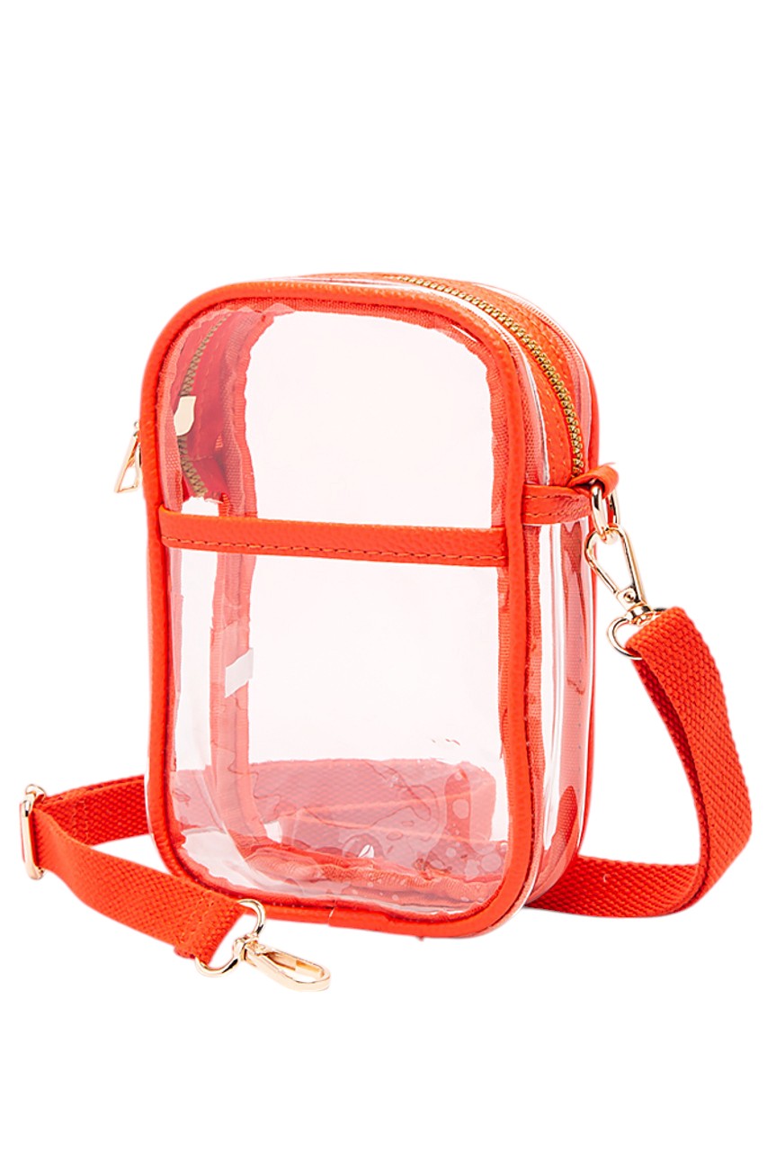 Clear Crossbody Stadium Bag