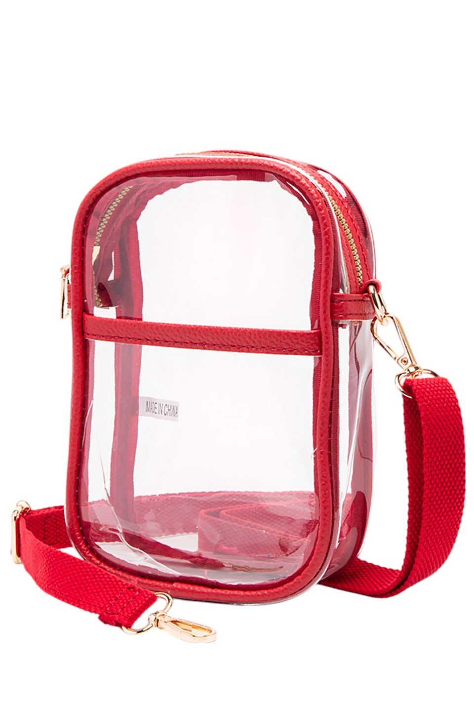 Clear Crossbody Stadium Bag