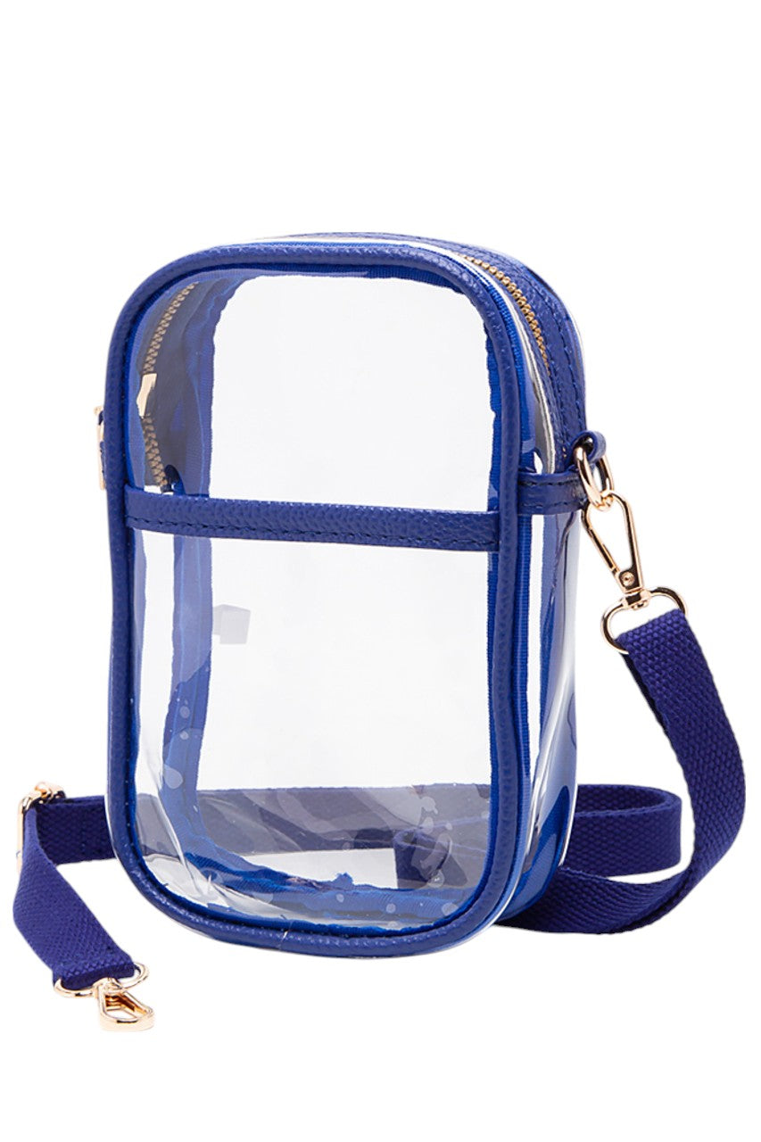 Clear Crossbody Stadium Bag