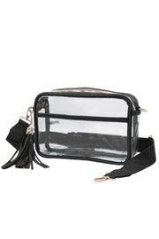 Clear PU Cross Body Camera Bag