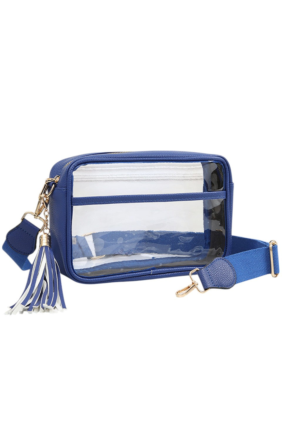 Women's Clear PU Cross Body Camera Bag Crossbody