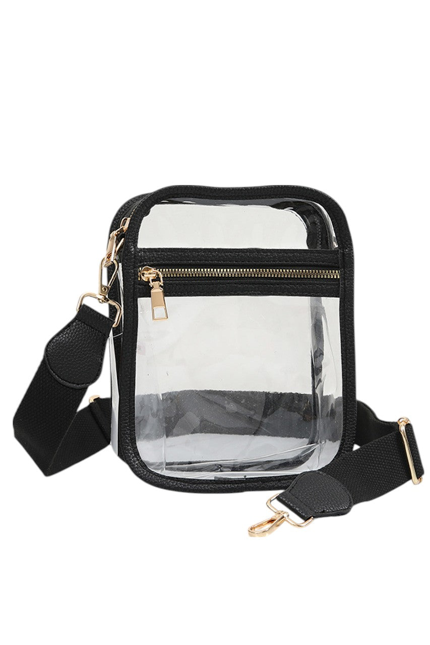 Clear PU Cross Body Mini Bag