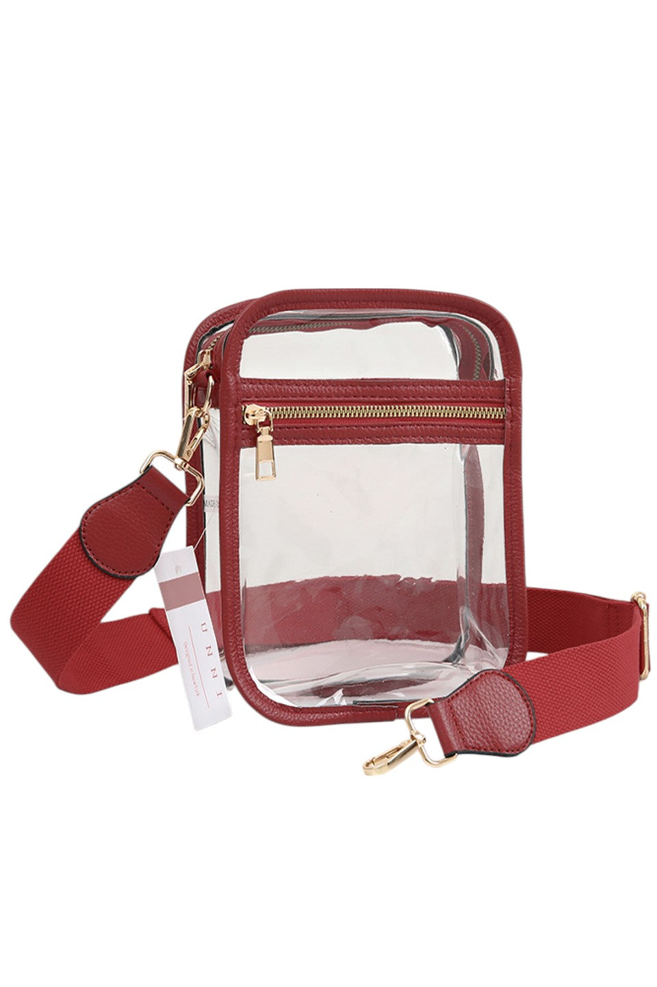 Clear PU Cross Body Mini Bag