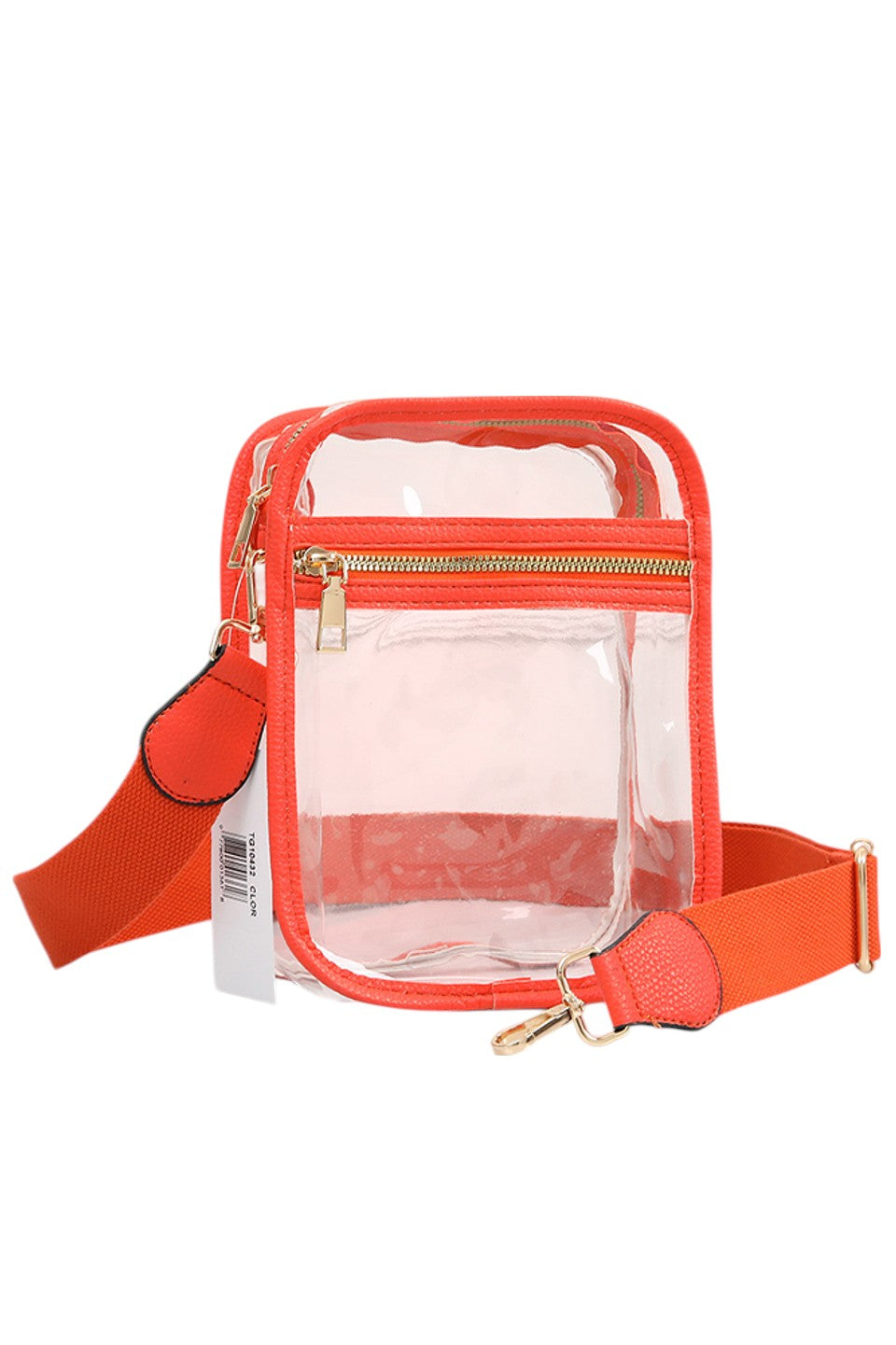 Clear PU Cross Body Mini Bag