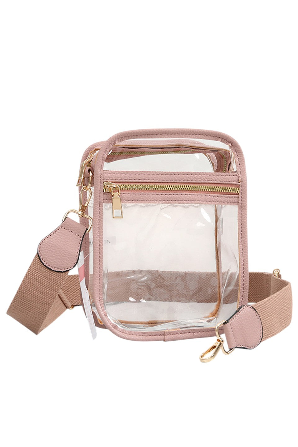 Clear PU Cross Body Mini Bag