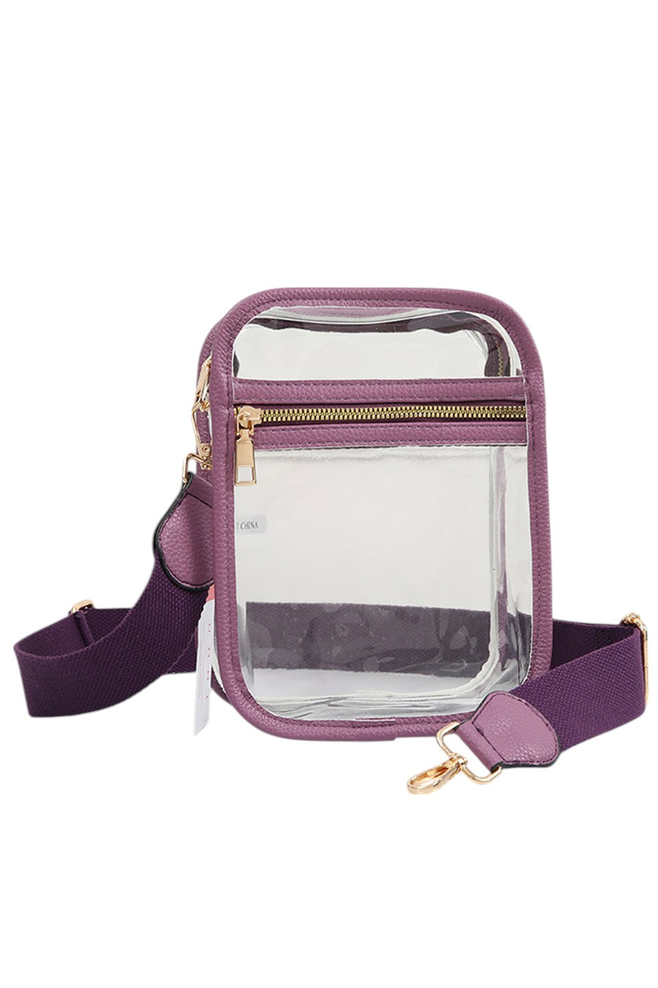 Clear PU Cross Body Mini Bag