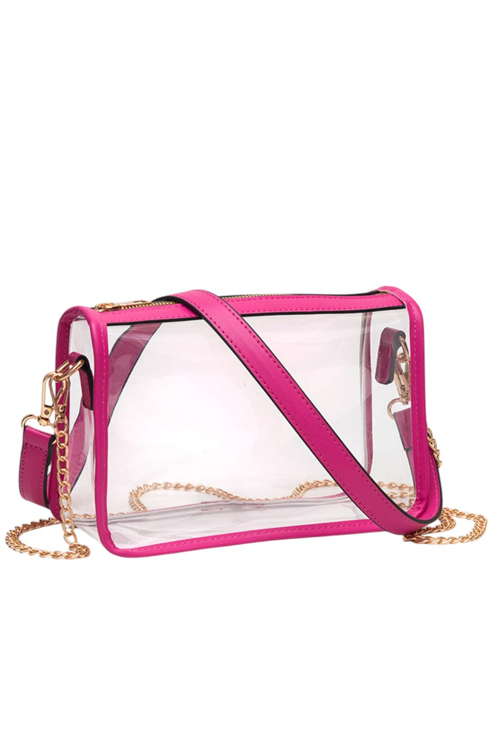 Women's Clear Rectangle Stadium Concert Crossbody Bag
