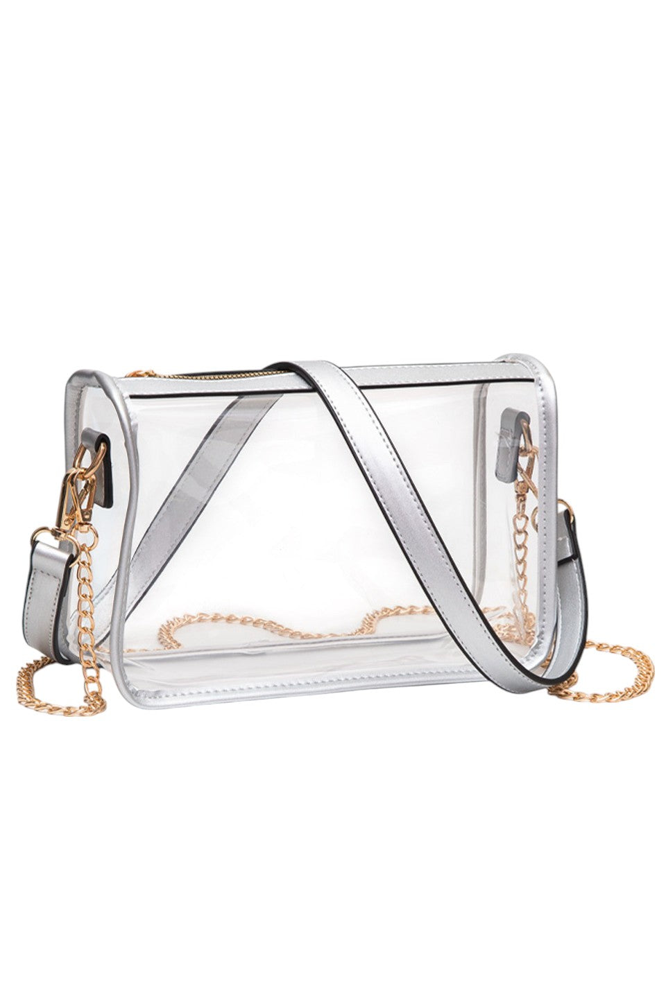 Women's Clear Rectangle Stadium Concert Crossbody Bag
