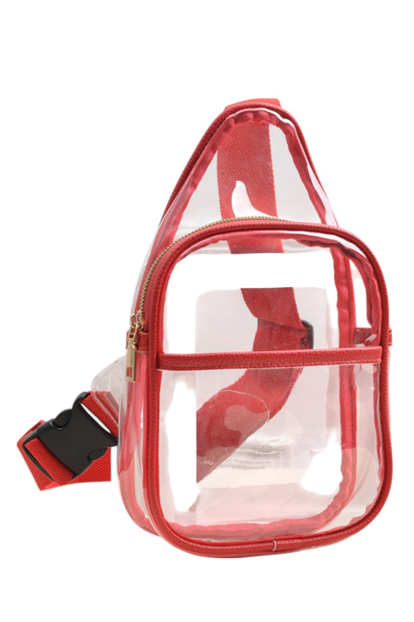 Clear Stadium Concert Sling Bag