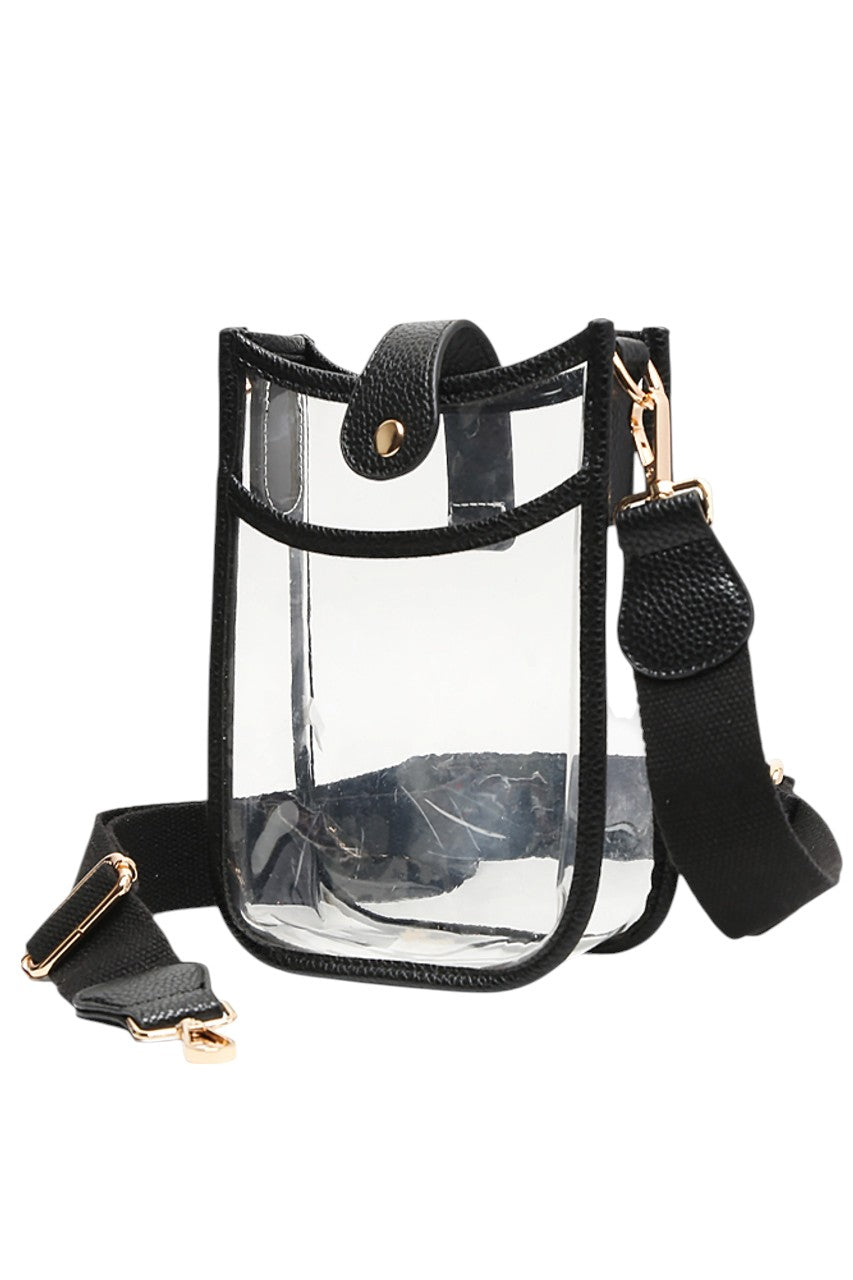 Clear Stadium Crossbody Mini Bag