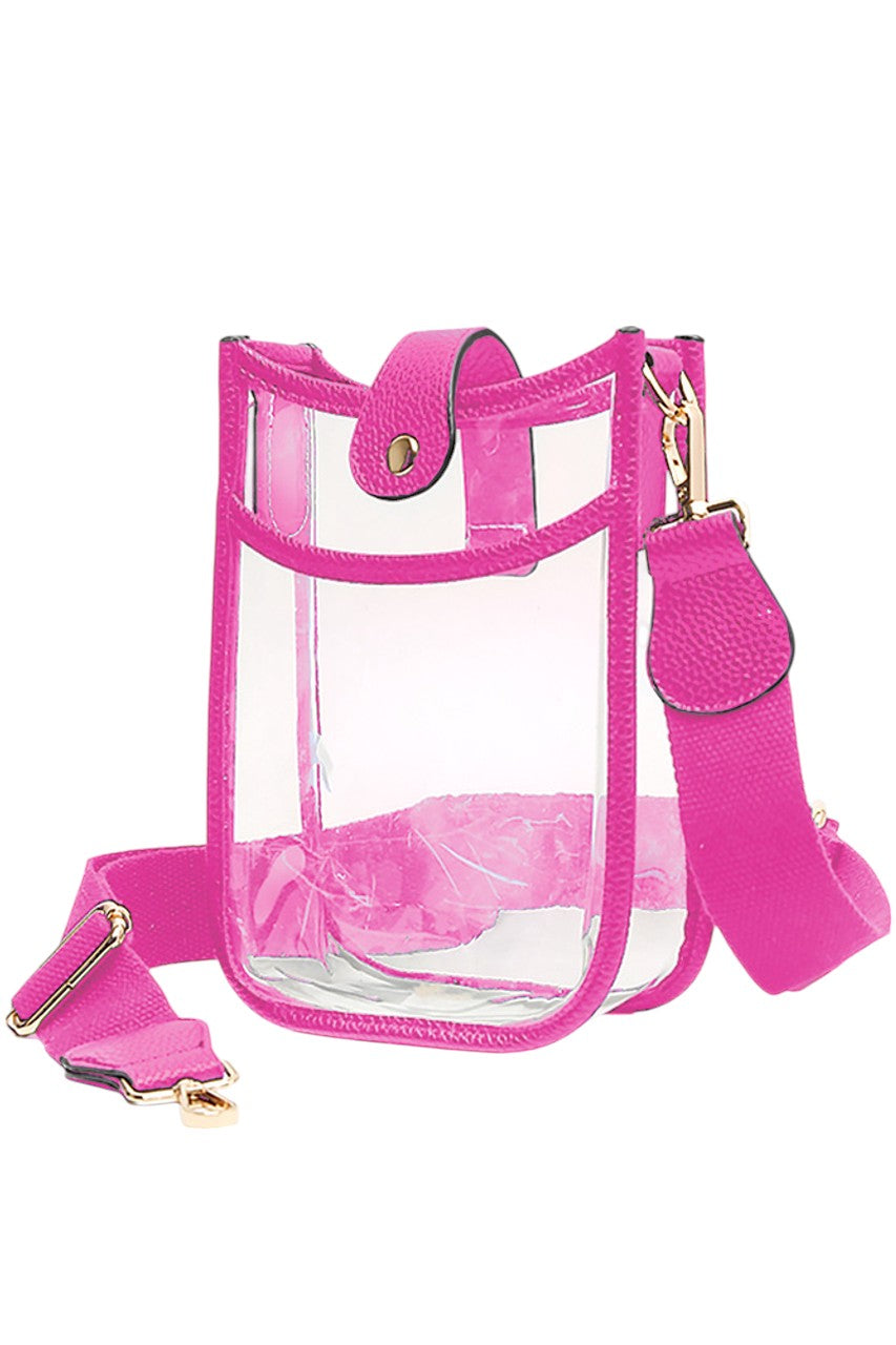 Clear Stadium Crossbody Mini Bag