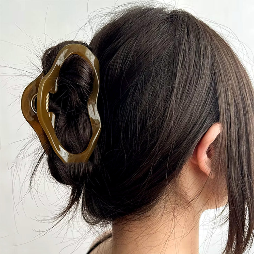 CLOUD HAIR CLIP EVERYDAY WEAR MINIMALIST CLOUD SHAPED