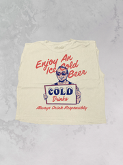 Underground Original Design: Enjoy an Iced Cold Beer Muscle Tank
