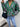 Contrast Single-Breasted Drop-Sleeve Sleeve Sweater Cardigan