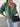 Contrast Single-Breasted Drop-Sleeve Sleeve Sweater Cardigan - Grey / S