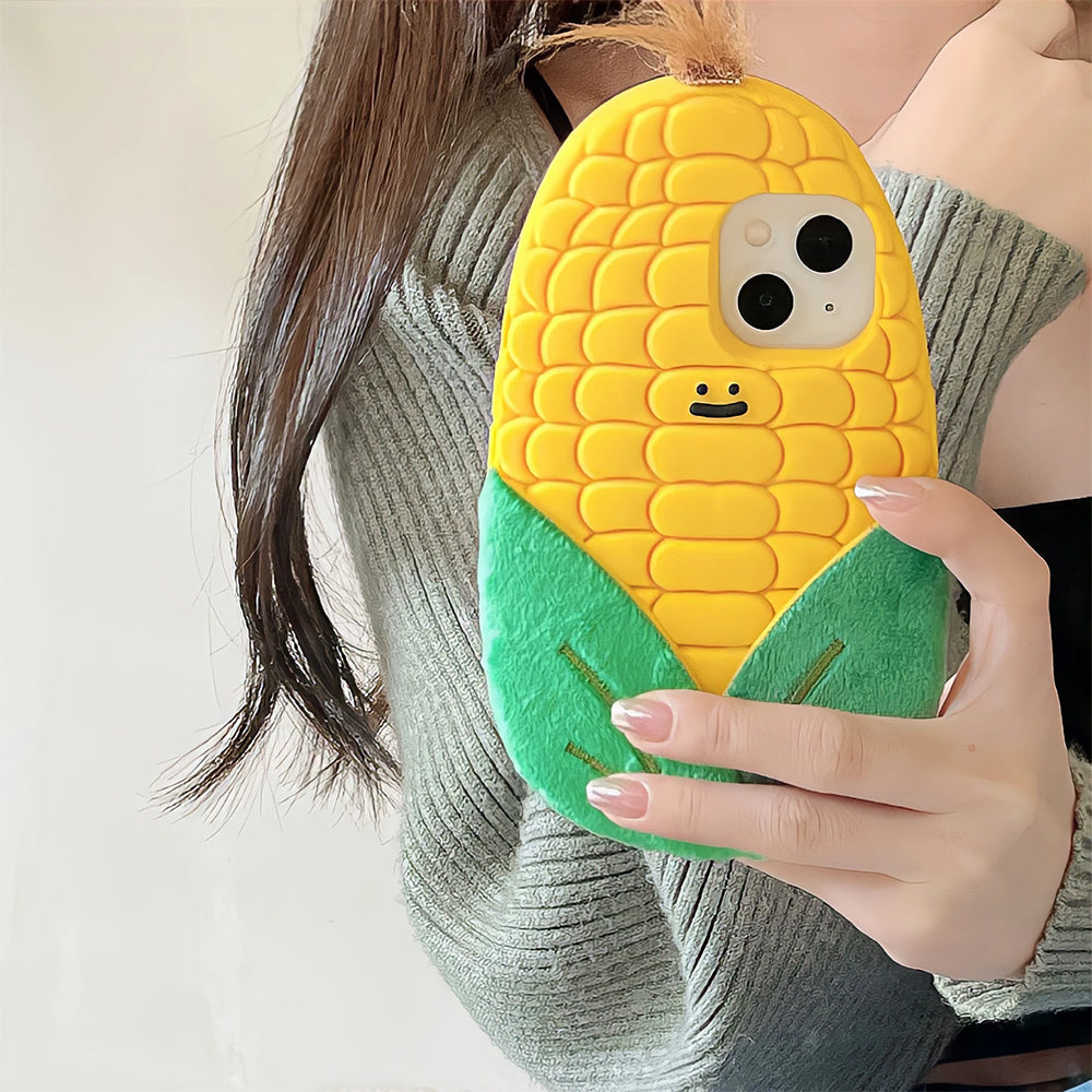 CORN-SHAPED IPHONE CASE FOR CORN IPHONE AND IPHONE CASE ENTHUSIASTS
