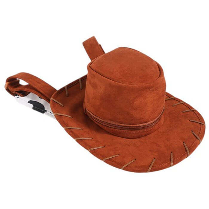COWBOY HAT BACKPACK COWGIRL AESTHETIC VEGAN SUEDE BAG