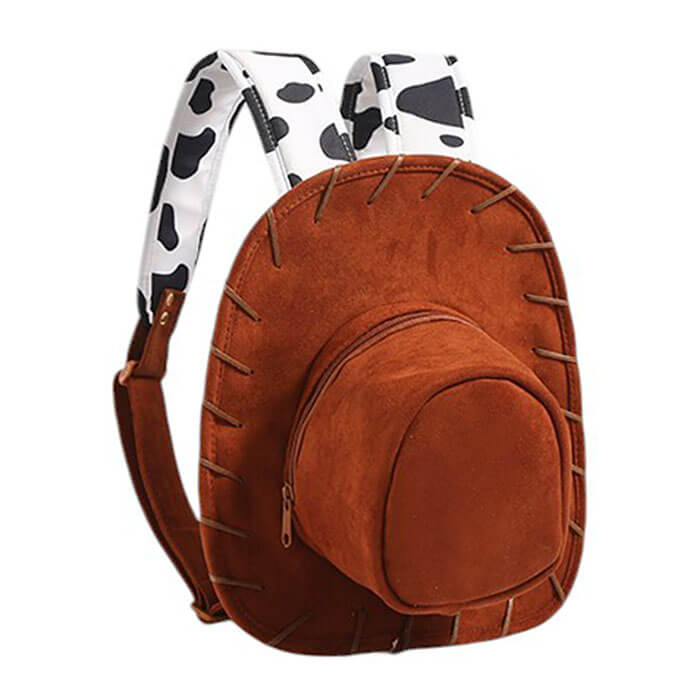 COWBOY HAT BACKPACK COWGIRL AESTHETIC VEGAN SUEDE BAG