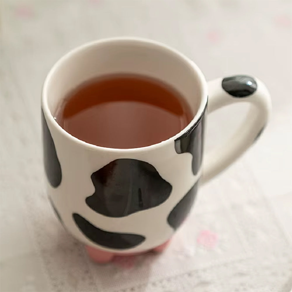 DAISY COW CERAMIC MUG